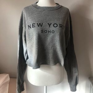 Cropped sweater